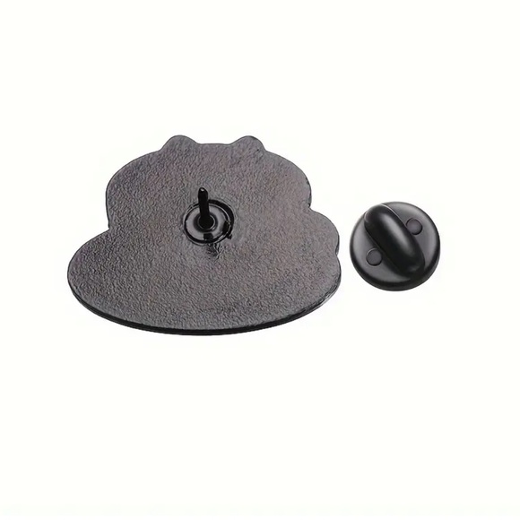 “Catpuccino” Cat Enamel Pins 4pcs - Picture 3 of 3